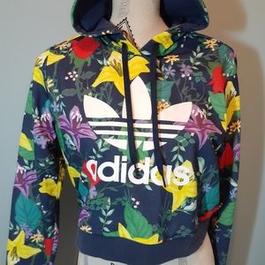 Adidas cropped hoodie